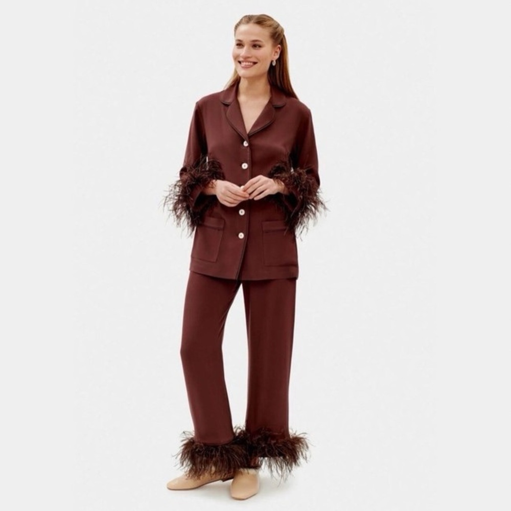 Sleeper Brown Feather Set Sz XL